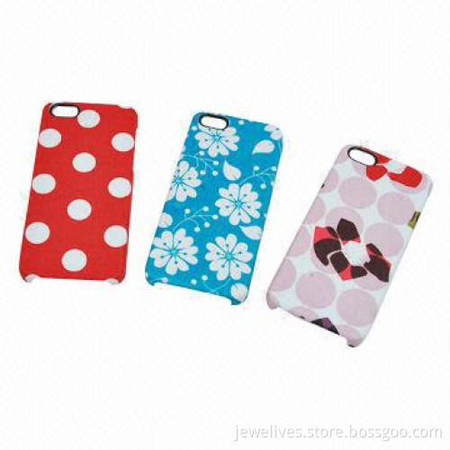Fabric-coated New Arrival PC Case for iPhone 5, with New Technique